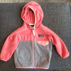 Patagonia Baby Micro D Snap T fleece jacket